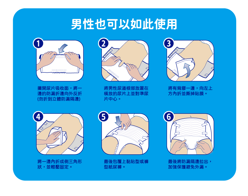 安安乾爽柔膚型立體抽換式尿片